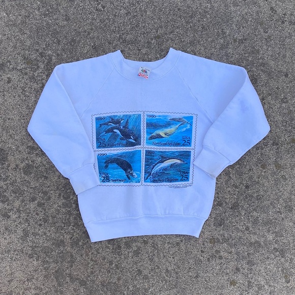 Vintage Kids Nature Ocean Sweater